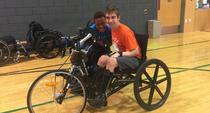 Adapted recreation equipment loan program Holland Bloorview
